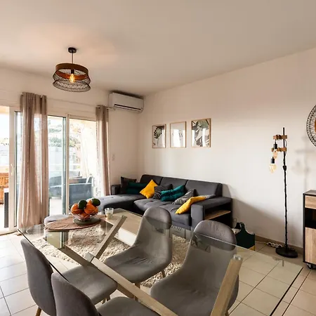U Nidu - A Ajaccio, Magnifique 4 Couchages Vue Apartment